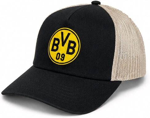 قبعة سائق شاحنة الطرق الوعرة 1863FC Borussia Dortmund Color Badge - أسود in Kuwait