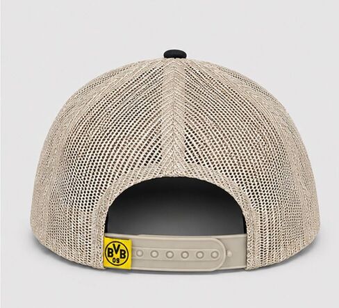 قبعة سائق شاحنة الطرق الوعرة 1863FC Borussia Dortmund Color Badge - أسود in Kuwait