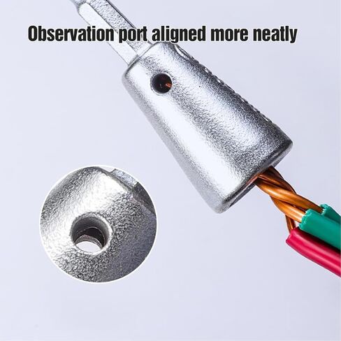 4 PCS Wire Nut Twister，Fast Wire Twister Tool for Drill，Wire Nut Twiter for Drill, Spin Twist Wire Connector Socket, Wire Connector Driver with 1/4" Chuck，Wire Stripping and Twisting Tool in Kuwait