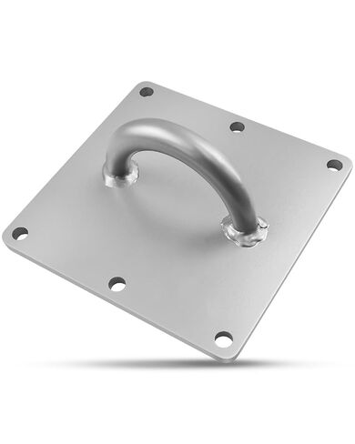 7.8 x 7.8 Inch D-Ring Anchor Plate for Concrete Walls Ceilings Columns, Heavy Duty Reusable Fall Protection D-Plate Anchor, Thickness 8mm in Kuwait