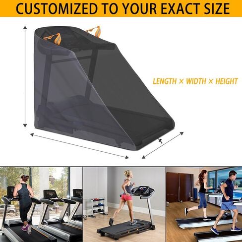 Treadmill Cover for NordicTrack X24 2024-2026, Indoor & Outdoor Storage, Running Machine Cover Heavy Duty Oxford Fabric Fitness Equipment Cover in Kuwait