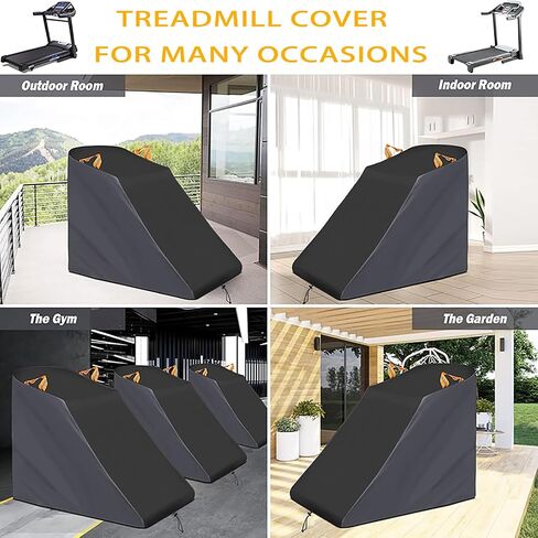 Treadmill Cover for NordicTrack X24 2024-2026, Indoor & Outdoor Storage, Running Machine Cover Heavy Duty Oxford Fabric Fitness Equipment Cover in Kuwait