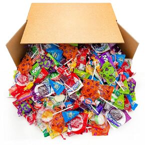 Party Candy Variety Pack | 12 Pound Box - Approx. 930 Count | Bulk Candy for Classroom | Assorted Candy Individually Wrapped | Popping Rocks, Lollipops, Taffies, Gum, Caramels in Saudi Arabia
