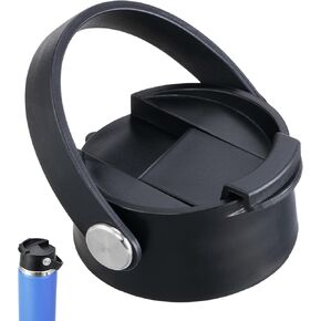 Replacement Lid for Hydro Flask, Flip Lid with Flex Handle for Hydro Flask Wide Mouth 12 16 18 20 24 32 40 64 oz Water Bottles, Leak Proof & BPA Free in Kuwait