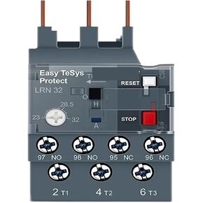 Electric Three-Pole Overload Relay LRN10N LC1N AC Contactor Magnetic Release Protector LAEB1N Base(LRN03N) in Kuwait
