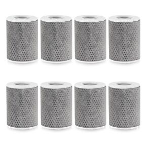 8 PCS Faucet Filter Cartridge Replacement for Kitchen & Bathroom Sink, 4 PP Cotton Fiber 4 Carbon Fiber for Faucet Extender Improve Water Conditions Removes Chlorine Fluoride Heavy Metal in Saudi Arabia