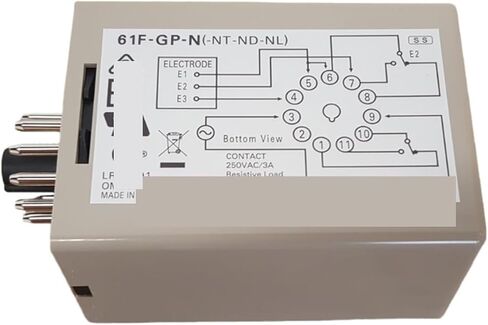 61F-GP-N8 110VAC مستوى السائل التتابع المياه وحدة تحكم في المستوى مستوى التبديل الاستشعار مناسبة لمصانع الصناعة الخ in Kuwait