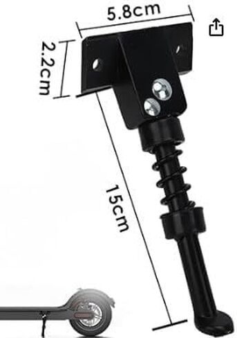 Electric Scooter Kickstand Aluminum Alloy Scooter Parking Stand Electric Replacement Foot Support Kickstand Holder Parts Accessories in Kuwait