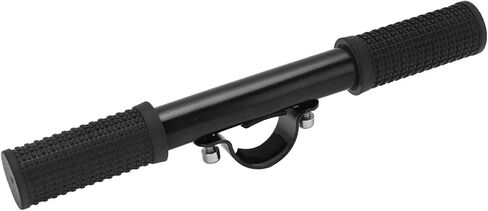 Scooter Kids Handle Grip Bar, Aluminum Alloy Stainless Steel Safety Handrail for Electric Scooters, with Non Slip Comfortable Grip (Black) in Kuwait