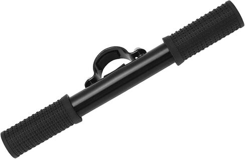 Scooter Kids Handle Grip Bar, Aluminum Alloy Stainless Steel Safety Handrail for Electric Scooters, with Non Slip Comfortable Grip (Black) in Kuwait