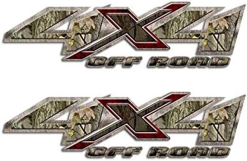 4x4 Camo Shadow X Truck Decal Set Twisted Timber Stickers in Kuwait