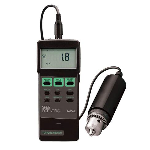 Sper Scientific Portable Handheld Torque Meter 840062 – Industrial Torque Wrench Calibration Tool with 15 kg/cm Probe and High Precision Measurements - 4 pc in Kuwait