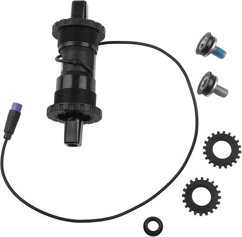 لمستشعر عزم دوران محرك Bafang MidDrive، مستشعر عزم دوران تقليد مساعد مركزي PAS مع عرض فتح نموذج 68-70 مم، لوحدة تحكم سلسلة M400، موصل ذكر 6 دبابيس مع 3 أسلاك in Kuwait