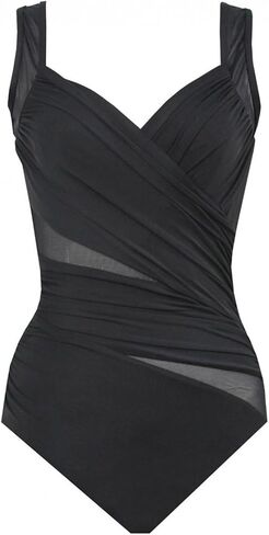 Miraclesuit Net Work Madero One-Piece Black 14 in Kuwait