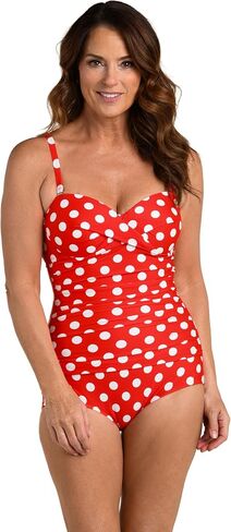 Maxine of Hollywood Women's Bandeau Girl Leg One Piece in Kuwait