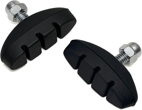 Bike Brakes Pads Set, 53mm for Mountain Bicycle Universal V-Brake Blocks with Hex Nut and Shims, No Noise No Skid in Kuwait