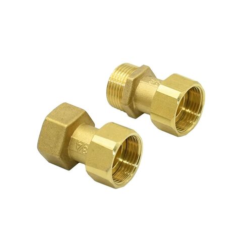 1 قطعة النحاس 1/2 "3/4" 1 "ذكر أنثى الموضوع موصل الحنفية 90 درجة تركيبات الكوع أنبوب موصلات تدوير G1/2 G3/4 G1 (B) تركيبات سباكة in Kuwait