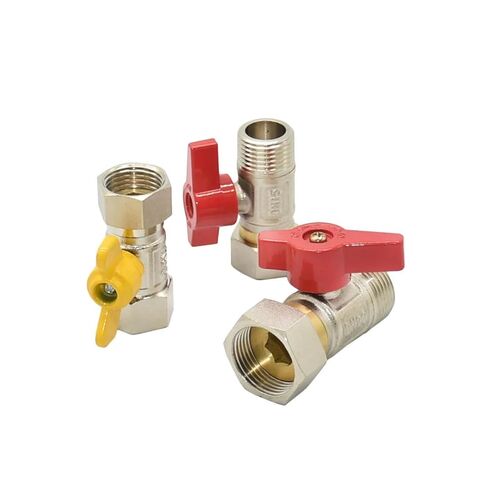 1 قطعة النحاس 1/2 "3/4" 1 "ذكر أنثى الموضوع موصل الحنفية 90 درجة تركيبات الكوع أنبوب موصلات تدوير G1/2 G3/4 G1 (B) تركيبات سباكة in Kuwait