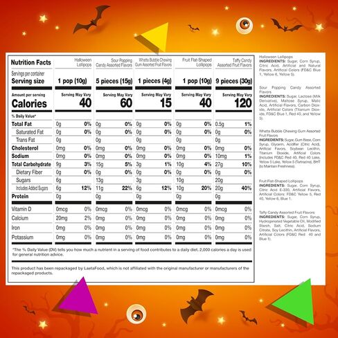 Party Candy Variety Pack | 12 Pound Box - Approx. 930 Count | Bulk Candy for Classroom | Assorted Candy Individually Wrapped | Popping Rocks, Lollipops, Taffies, Gum, Caramels in Kuwait
