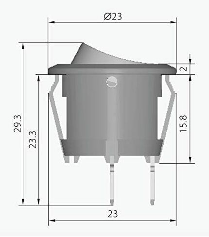 HQRP On Off Power Switch Compatible with Bissell 2036719 203-6719 2031268 203-1268 210-7201 2107201 B-210-7201 B-210-7221 18Z6 89Q9-2 89Q9-3 89Q9-4 89Q9-H 3910 82G7 6390 3950 6930 Vacuum Cleaner in Kuwait