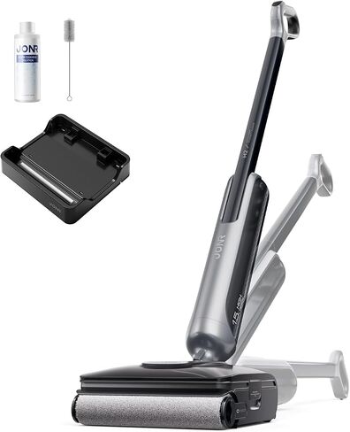 JONR H2 Cordless Wet-Dry Vacuum Cleaner and Mop for Hard Floors, Innovative Odor Free Design, 180°Lie-Flat Cleaning, Auto Self-Cleaning, Powerful Stick Vacuum Cordless for Pet Hair in Kuwait