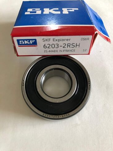 SKF 6203-2RSH 12 MM Width, 17 MM Inside Diameter, 40 Outside Diameter, Ball Bearing, Double Sealed, Radial/DEEP Groove, Round BORE in Kuwait