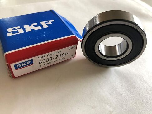 SKF 6203-2RSH 12 MM Width, 17 MM Inside Diameter, 40 Outside Diameter, Ball Bearing, Double Sealed, Radial/DEEP Groove, Round BORE in Kuwait