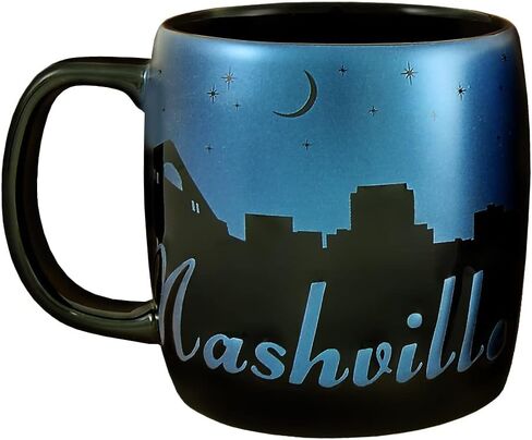 Americaware SMNVL02 Nashville 22 oz Night Sky Silhouette Mug in Kuwait