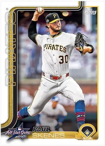 Topps 2025 MLB Update Series Baseball Trading Card Blaster Box (Exclusive Holiday Parallels) in Kuwait