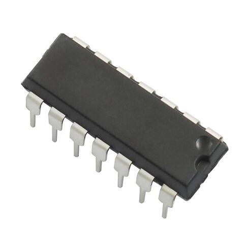 Waziaqoc 10 عبوات SN74AHCT125 بوابات عازلة رباعية للحافلات، متوافقة مع DIP-14 TTL IC ثلاثية الحالة لعزل الإشارة والتخزين المؤقت المنطقي عالي السرعة in Kuwait