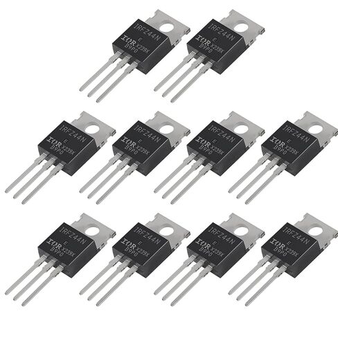 10pcs IRFZ44N MOSFET 49 A 55 V IRFZ44NPBF N-Channel Rectifier Power MOSFET Transistor TO-220 in Saudi Arabia