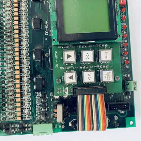 أجزاء رفع المصعد العاكس سائق لوحة PCB الرئيسية بطاقة SM-01-E SANYO-E-01 MCOP-02 in Kuwait