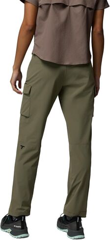 Columbia Women's Silver Ridge Elite Pant, Stone Green, 8 Short in Kuwait