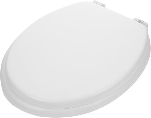 Foam Toilet Seat Cover Lid Soft Slow-Close Elongated Design for Bathroom Extra Thick Foam Cushion for Comfort in Kuwait