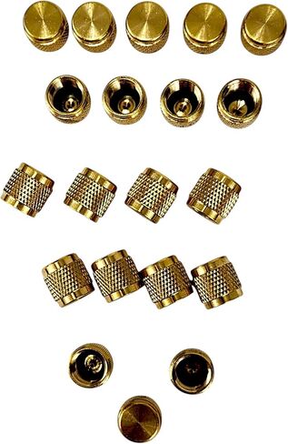 HVAC 1/4 غطاء صمام التوهج CD2245 أغطية صمام نحاسية مع ختم حلقة دائرية من النيوبرين لمنفذ خدمة التيار المتردد، ونظام التبريد وصمام شريدر، واستبدال غطاء التكييف الدائري in Kuwait