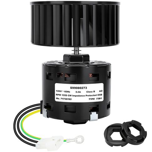 S99080273 99080273 Bathroom Fan Motor & Blower Wheel Kit with S99100412 Motor Mounting Rubbers, High Airflow Low Noise, Compatible with S90, ACS90, HS90, NS90, MS90 in Kuwait