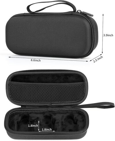 حافظة ميكروفون لجهاز Rode Wireless GO Gen 3 III، GO 2، GO، PRO، ME Clip، صندوق حمل ميكروفون صلب، حقيبة حمل مدمجة للميكروفون in Kuwait