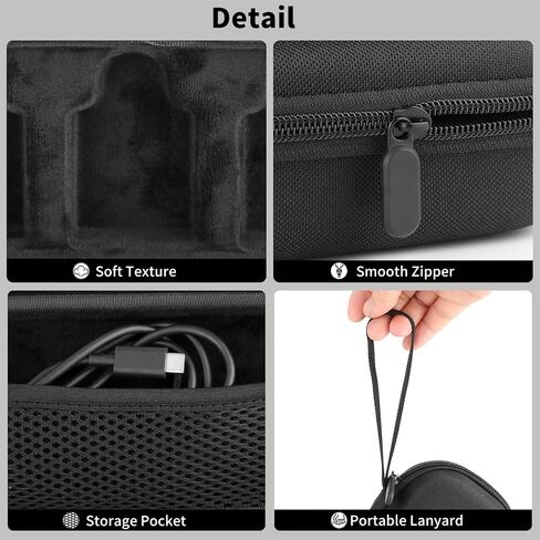 حافظة ميكروفون لجهاز Rode Wireless GO Gen 3 III، GO 2، GO، PRO، ME Clip، صندوق حمل ميكروفون صلب، حقيبة حمل مدمجة للميكروفون in Kuwait