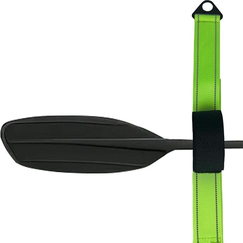 Kayak Storage Straps with Quick-Release Carabiner, Adjustable Hanging Straps for Kayak, Canoe, Paddleboard, SUP, Nylon, Green, 2 Pack in Kuwait
