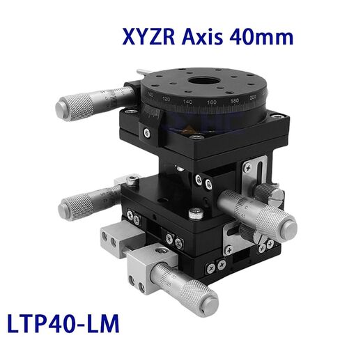 XYZR محور 40*40 مللي متر LTP40-LM 4 V-نوع دليل الخطي تحمل تعديل انزلاق الجدول 9.8N 1 قطعة in Kuwait