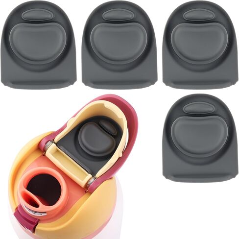 Rubber Seal Stopper for Owala FreeSip Spout Lid,Silicone Seal Stopper for Free Sip 40 32 25 24 16 oz, Rubber Insert Gasket for Owala Lid,Gray 4pcs in Kuwait