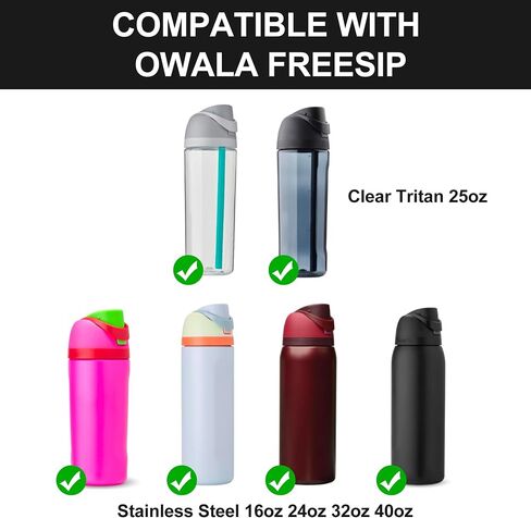 Rubber Seal Stopper for Owala FreeSip Spout Lid,Silicone Seal Stopper for Free Sip 40 32 25 24 16 oz, Rubber Insert Gasket for Owala Lid,Gray 4pcs in Kuwait