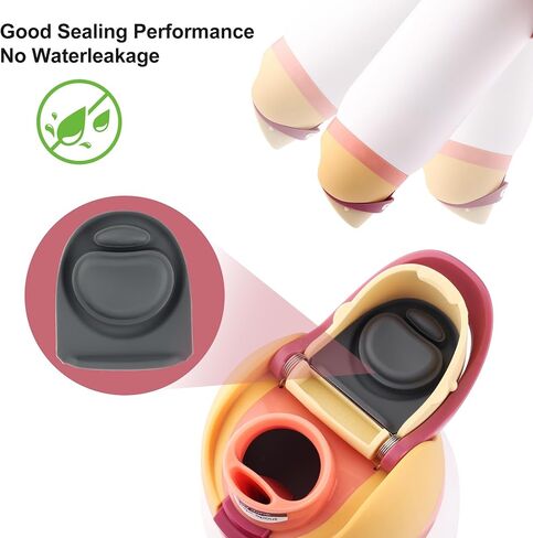 Rubber Seal Stopper for Owala FreeSip Spout Lid,Silicone Seal Stopper for Free Sip 40 32 25 24 16 oz, Rubber Insert Gasket for Owala Lid,Gray 4pcs in Kuwait