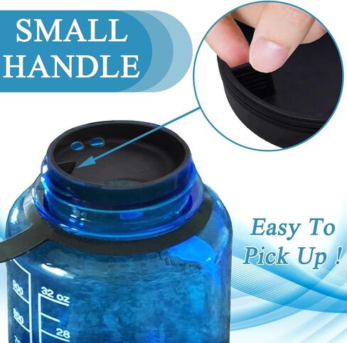 TiciKim 3 عبوات من السيليكون Splashguard لزجاجة Nalgene ذات فم واسع 32 أونصة - تناسب معظم زجاجات الفم مقاس 53 مم - واقي رذاذ واسع الفم لملحقات زجاجات مياه Nalgene (أسود) in Kuwait