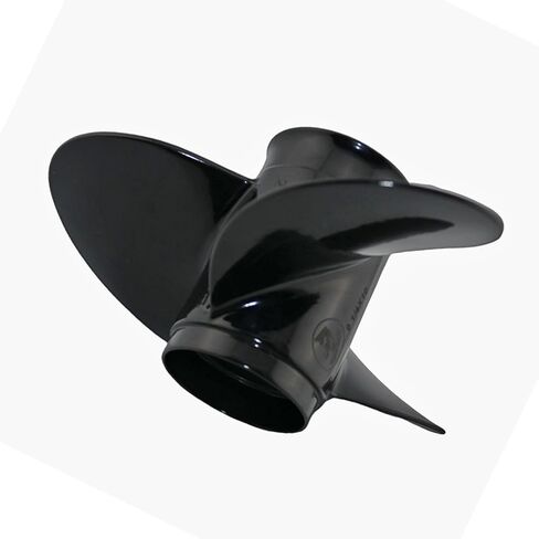 مروحة ألومنيوم 9 1/4 × 10، 3 شفرات RH لمحركات سوزوكي 8-20HP الخارجية (DF8A/9.9/15/20HP) - أسنان ذات 10 خطوط، أداء عالي ومقاومة للتآكل in Kuwait