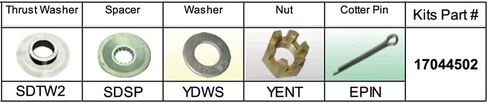 Solas 17044502 SD-PKT-2 Propeller Kit for Suzuki DF90-DF140 HP in Kuwait