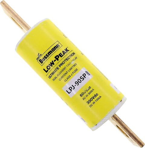 1-Pack LPJ-90SP LPJ90SP LPJ-90A 600Vac فيوز تأخير الوقت، LPJ-90 فئة J، ذروة منخفضة، عنصر مزدوج، الحد الحالي، فيوز تأخير الوقت in Kuwait