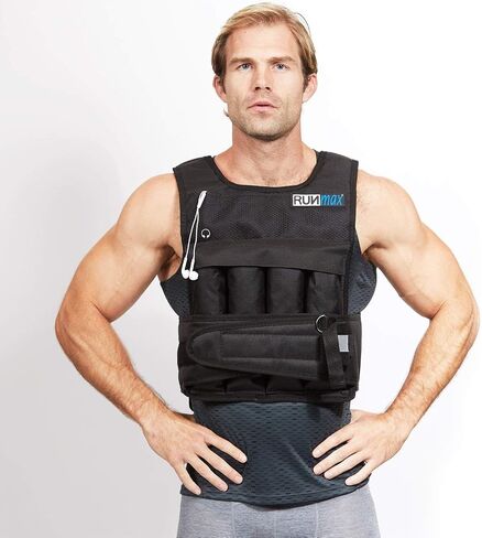 RUNFast 12lbs-140lbs سترة مرجحة (بدون منصات الكتف، 12lbs) in Kuwait