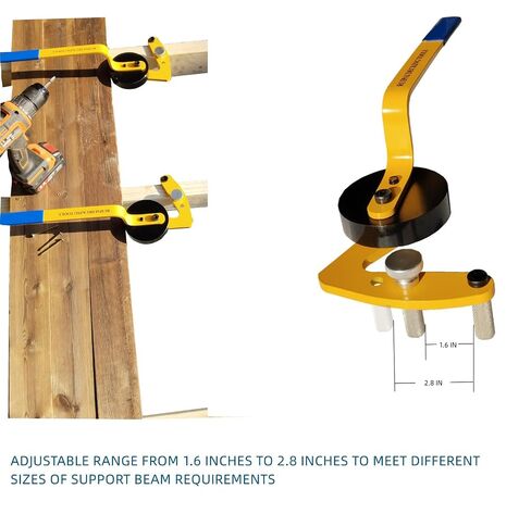 Deck Straightening Tool - Easy and Fast Solution for Fixing Deck Board Warping During Installation in Kuwait