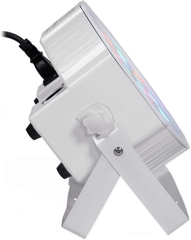 (10) Rockville RockPAR50 WHT LED RGB Compact Par Can أضواء غسيل DJ/Club DMX in Kuwait